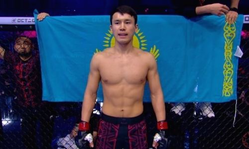 Актер из Казахстана уверенно победил узбекистанского бойца в реванше