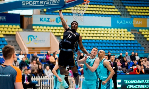Бросок игрока «Астаны» попал в топ-10 моментов игровой недели Единой лиги ВТБ