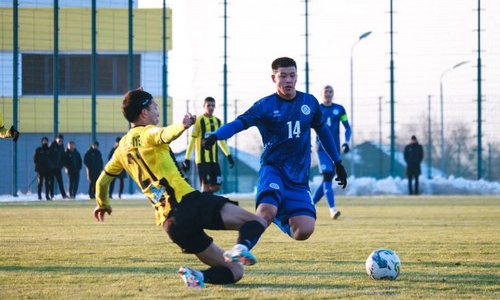 Сухой победой завершился матч «Кайрата» с молодежной сборной Казахстана