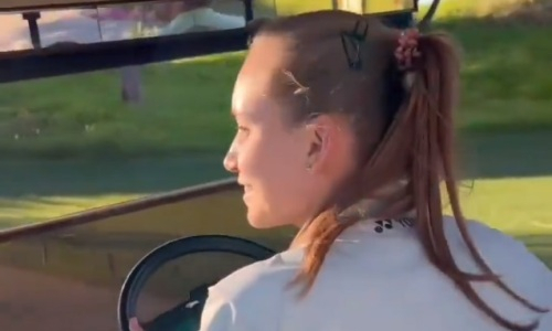 «Чемпионка „Формулы-1“. Появилось забавное видео с Еленой Рыбакиной