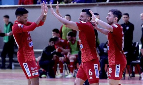 Со счетом 11:5 завершился матч чемпионата Казахстана по футзалу