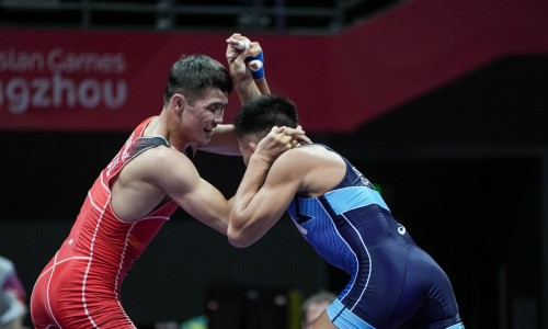 Казахстанский борец назвал главных соперников в отборе на Олимпиаду-2024