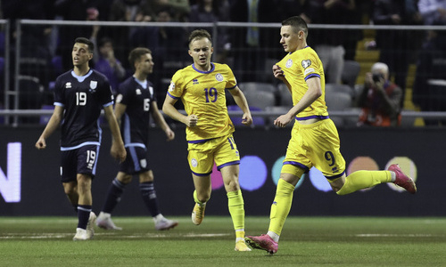 УЕФА восхитился голом сборной Казахстана в отборе Евро-2024. Видео