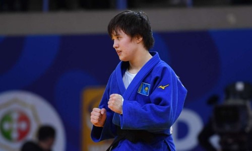 Казахстанская дзюдоистка сразится за финал Grand Slam в Тбилиси