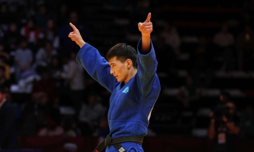 Казахстанский дзюдоист завоевал золотую медаль на Grand Slam в Тбилиси