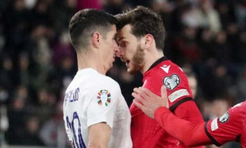 Скандальный матч Грузия — Греция закончился историческим событием