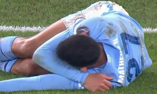 Игрок «Манчестер Сити» получил жуткую травму в матче Лиги Чемпионов. Фото