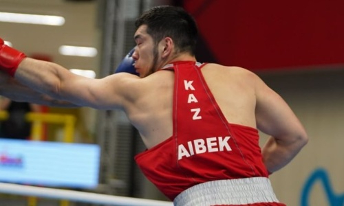 Видео боя Казахстана с нокдауном на турнире за путевку на Олимпиаду-2024 в боксе