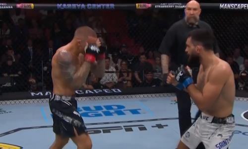 Дастин Порье оформил сенсационный нокаут на UFC 299. Видео