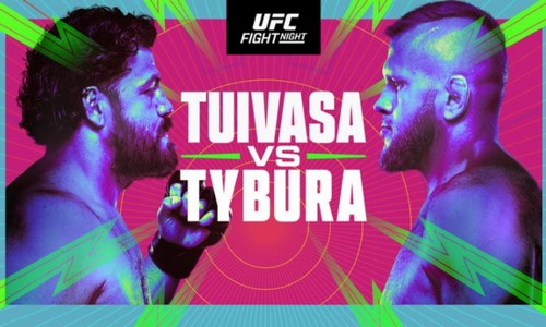 Стал известен полный файткард турнира UFC с главным боем Туиваса — Тыбура