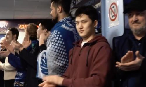 Появилось видео из победной раздевалки «Номада» после выхода в финал плей-офф чемпионата Казахстана