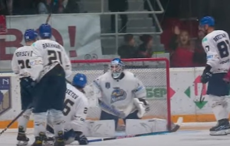 Появилось видео лучших шайб полуфинальной серии плей-офф чемпионата Казахстана