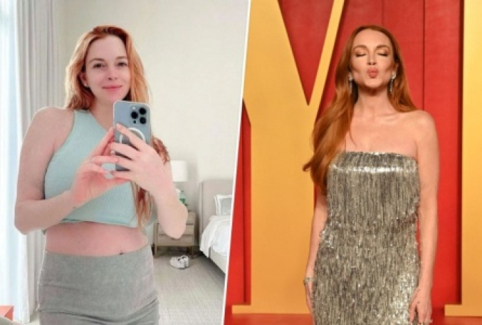 Линдси Лохан поделилась своим главным секретом похудения после беременности