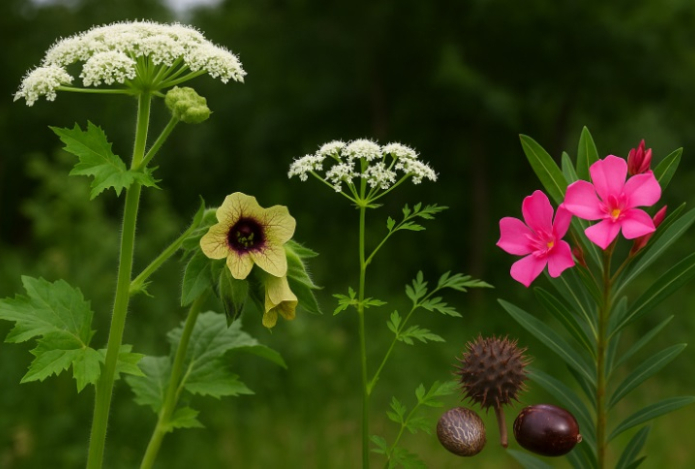 Какие растения являются самыми опасными для человека