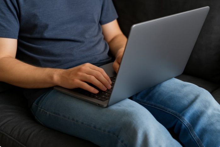 Почему нельзя держать ноутбук на коленях — мало кто знает об этом