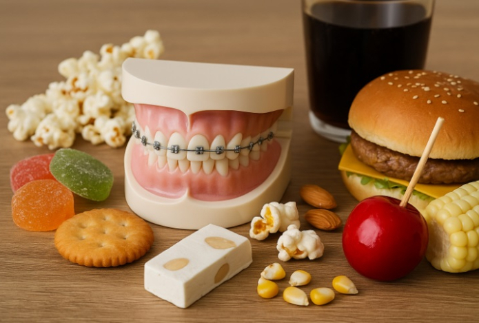 Что нельзя есть, если вы носите брекеты — список запрещенных продуктов