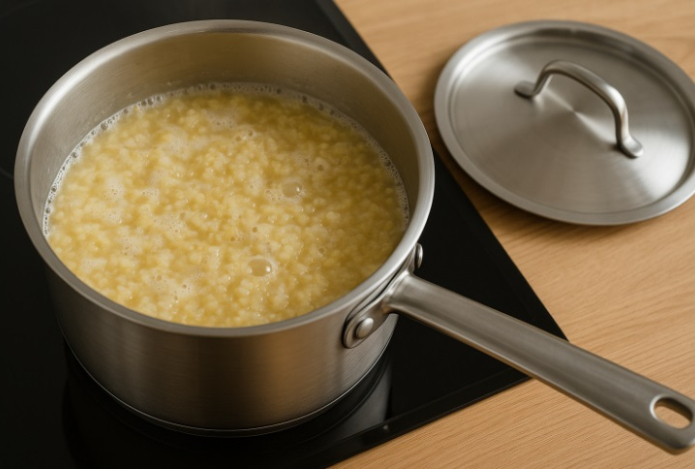 Когда каши нельзя накрывать крышкой