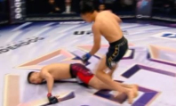 Казахстанского чемпиона сенсационно нокаутировали в первом раунде главного боя вечера ММА. Видео
