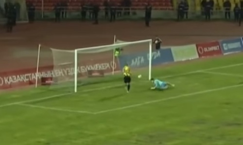 Чудовищный промах игрока «Кайрата» и молодежной сборной Казахстана попал на видео