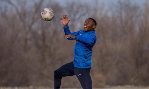 Бразильский футболист «Жетысу» сыграл юбилейный матч в Премьер-Лиге 