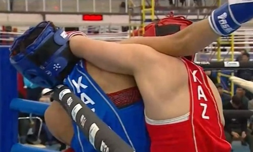 Драматичной зарубой завершился бой казахстанской чемпионки Азии по боксу в отборе за лицензию Олимпиады-2024