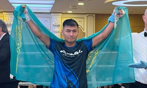 Казахстанский боксер продолжает подготовку к бою с чемпионом Азии. Видео
