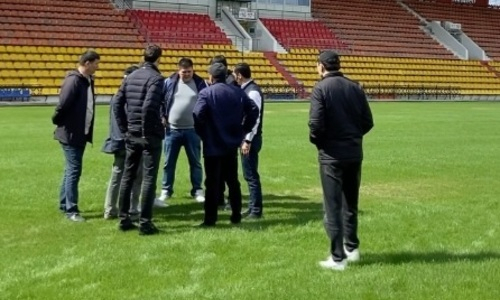 В Актобе проверили готовность Центрального стадиона к матчу против «Астаны»