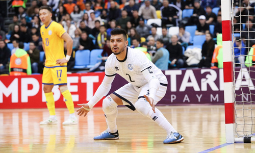 Игита сыграл юбилейный матч за сборную Казахстана