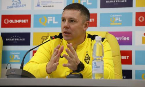 Наставник «Кайрата» высказался о разгроме в Кубке Казахстана и противостоянии с «Актобе»