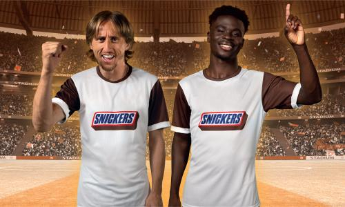 Футболисты Лука Модрич и Букайо Сака заключили партнерство со Snickers