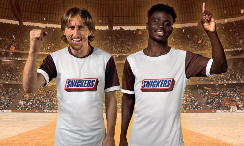 Футболисты Лука Модрич и Букайо Сака заключили партнерство со Snickers