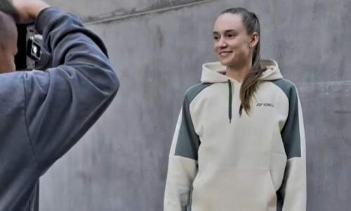 Появилось «закулисное» видео Елены Рыбакиной