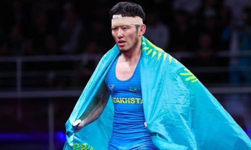 Казахстанский борец поставил цель на чемпионат мира после «золота» ЧА-2024