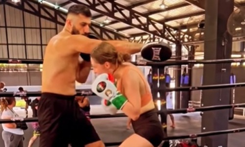 Ангелина Лукас показала видео подготовки к бою за звание чемпионки мира