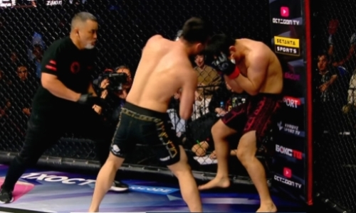 Непобежденный узбекистанский боец выиграл нокаутом в первом раунде