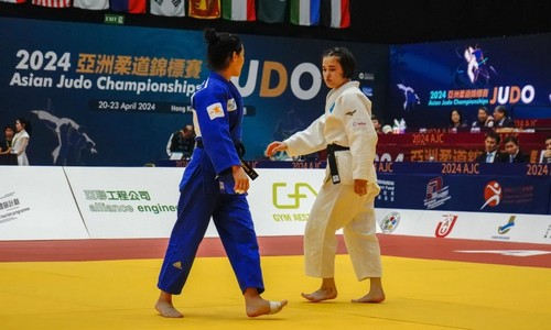 Казахстанские дзюдоистки поборолись между собой за медаль чемпионата Азии-2024