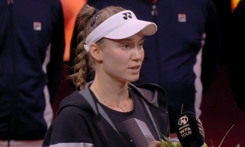 Елена Рыбакина сделала заявление после победы над сенсационной теннисисткой