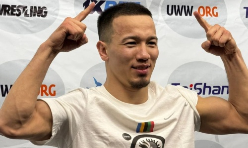 «Никогда не было сомнений». Завоевавший олимпийскую лицензию казахстанский борец поделился эмоциями 