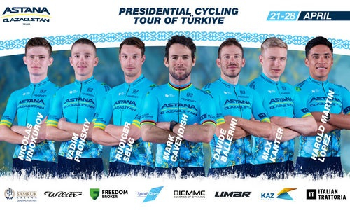 Гонщик «Астаны» стал 14-м на первом этапе «Президентского Тура Турции»