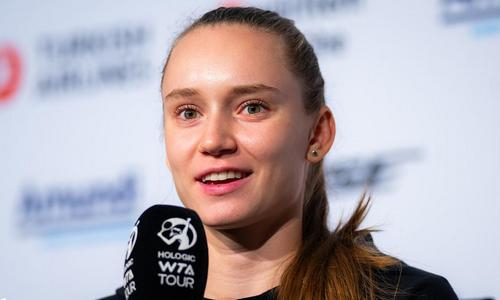 Елена Рыбакина раскрыла дальнейшие планы