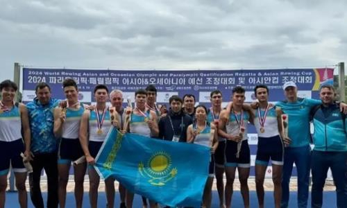 Казахстан завоевал два «золота» на Кубке Азии-2024 по академической гребле