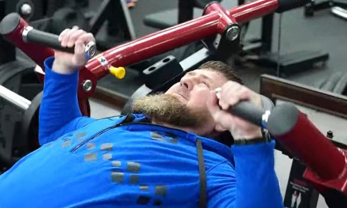 Рамзан Кадыров показал видео своей тренировки