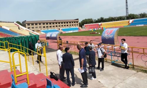 Началась инспекция стадионов в Шымкенте и Алматы
