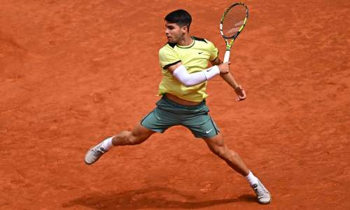 «Федерер мог бы гордиться». Сумасшедший удар в матче казахстанца и Карлоса Алькараса попал на видео