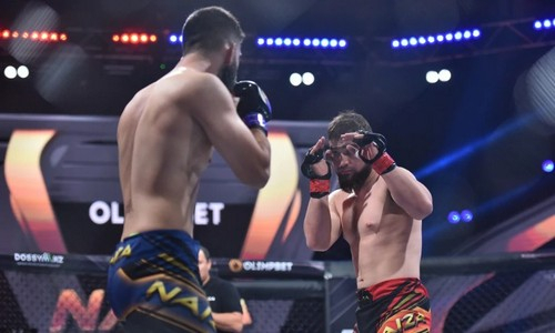 Казахстанский боец обратился к файтеру из России