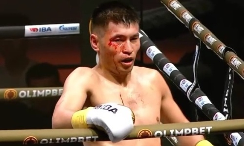 Кровавой зарубой обернулся бой чемпиона WBA и WBC из Казахстана