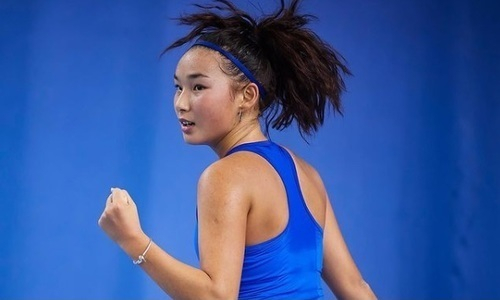 Теннисистка из Казахстана с «баранкой» пробилась во второй круг турнира в Грузии