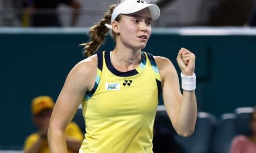 Елена Рыбакина стала лидером сезона WTA