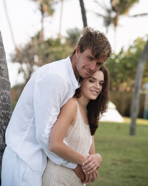 Олимпийская чемпионка из России обручилась с казахстанским теннисистом