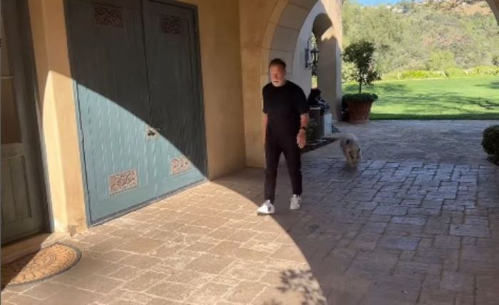 Арнольд Шварценеггер умилил поклонников своим домашним животным. Фото